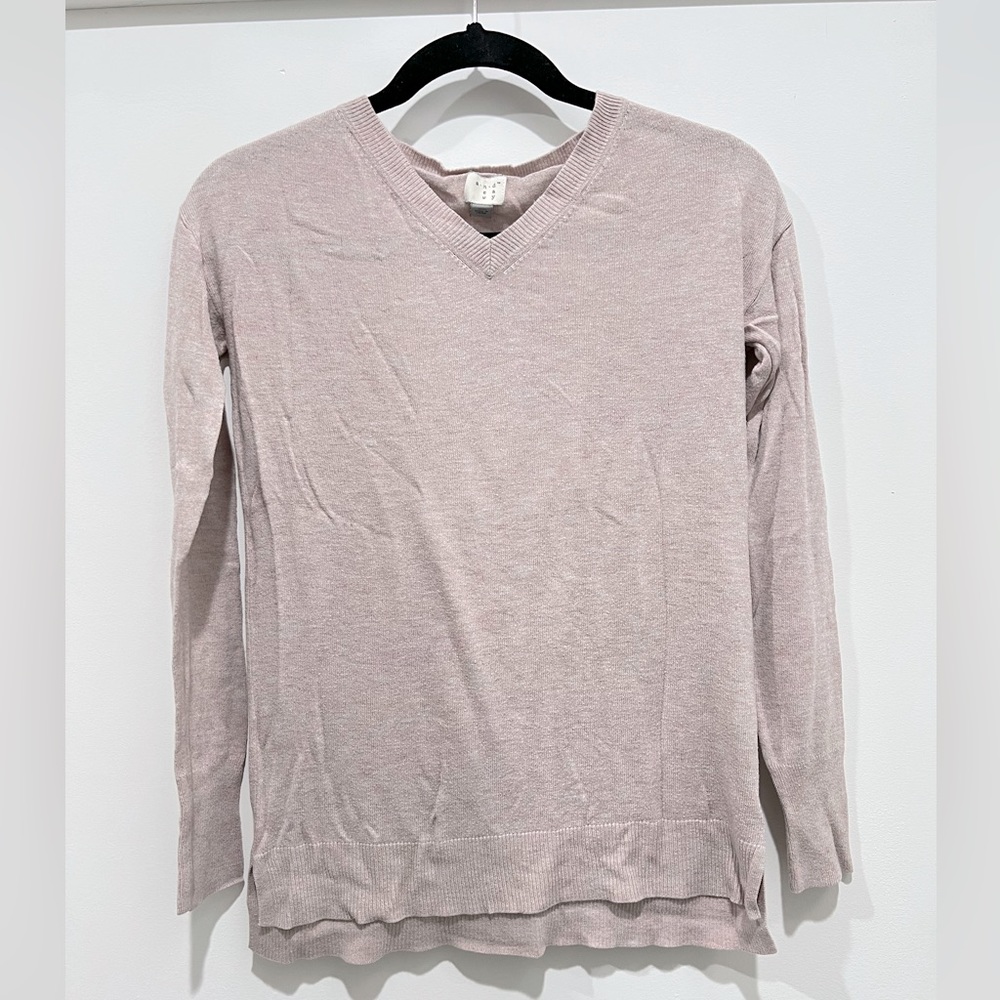 V neck cotton sweater size xs